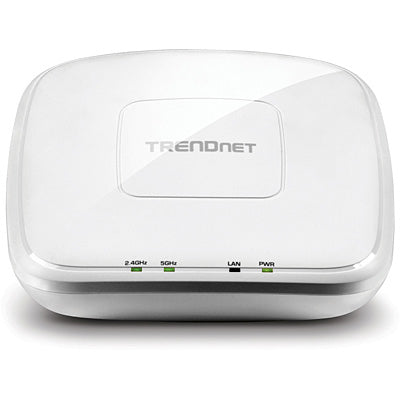 TRENDnet TEW-821DAP – Access Point – Wi-Fi 5 (2,4/5 GHz), 1,2 Gbit/s, GbE, PoE, Wandmontage