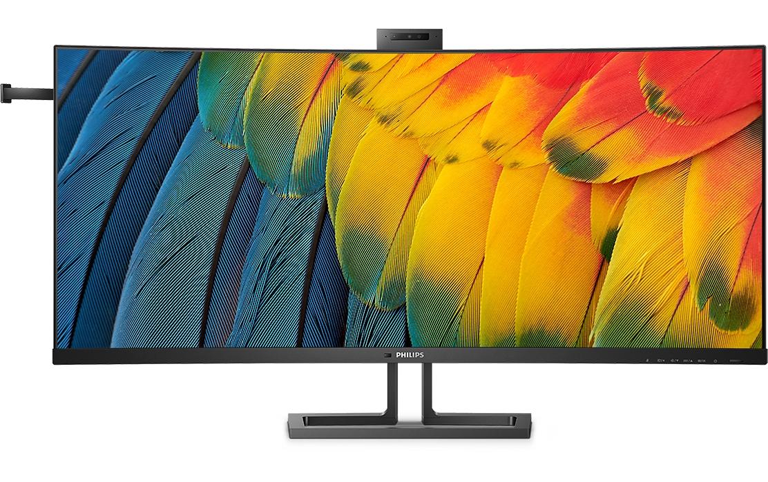 Philips 40B1U6903CH/00 – Monitor, 39,7", 5120 × 2160, IPS, 75 Hz, Webcam, USB-C, VESA 100 × 100, Schwarz