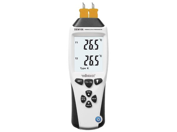 Velleman DEM106 Temperatursensor – −200–1370 °C, Aussen