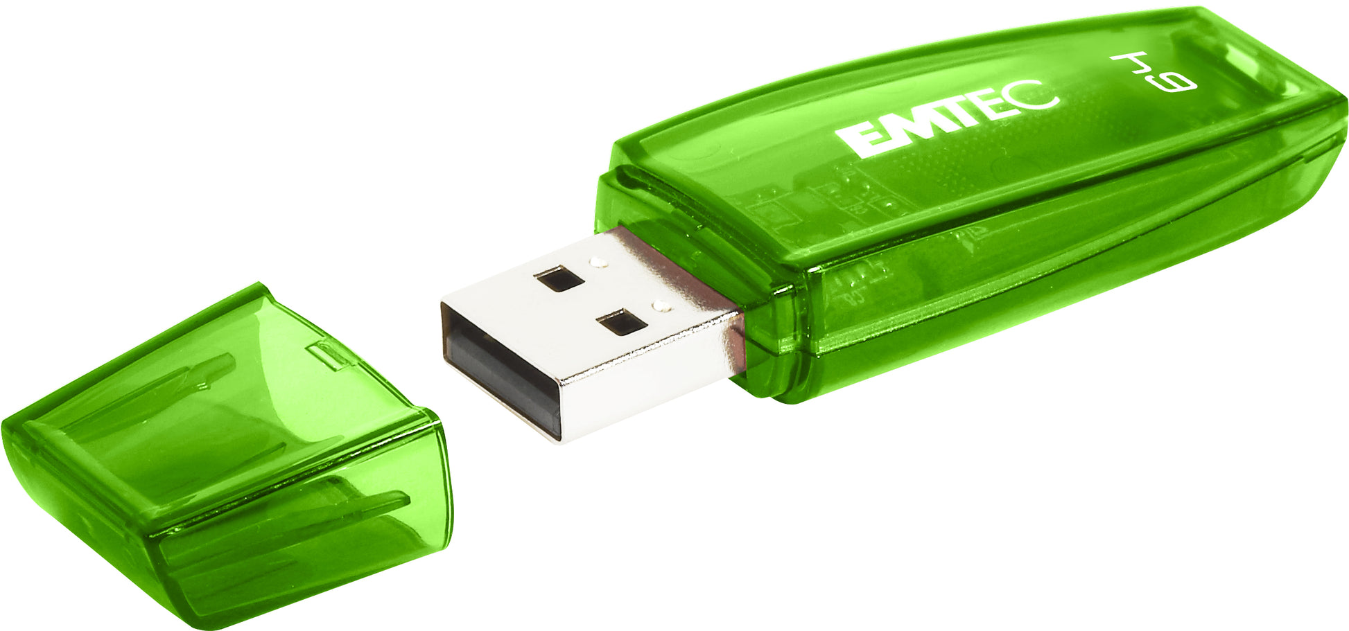 Emtec C410 USB-Stick – 64 GB, USB 2.0, grün