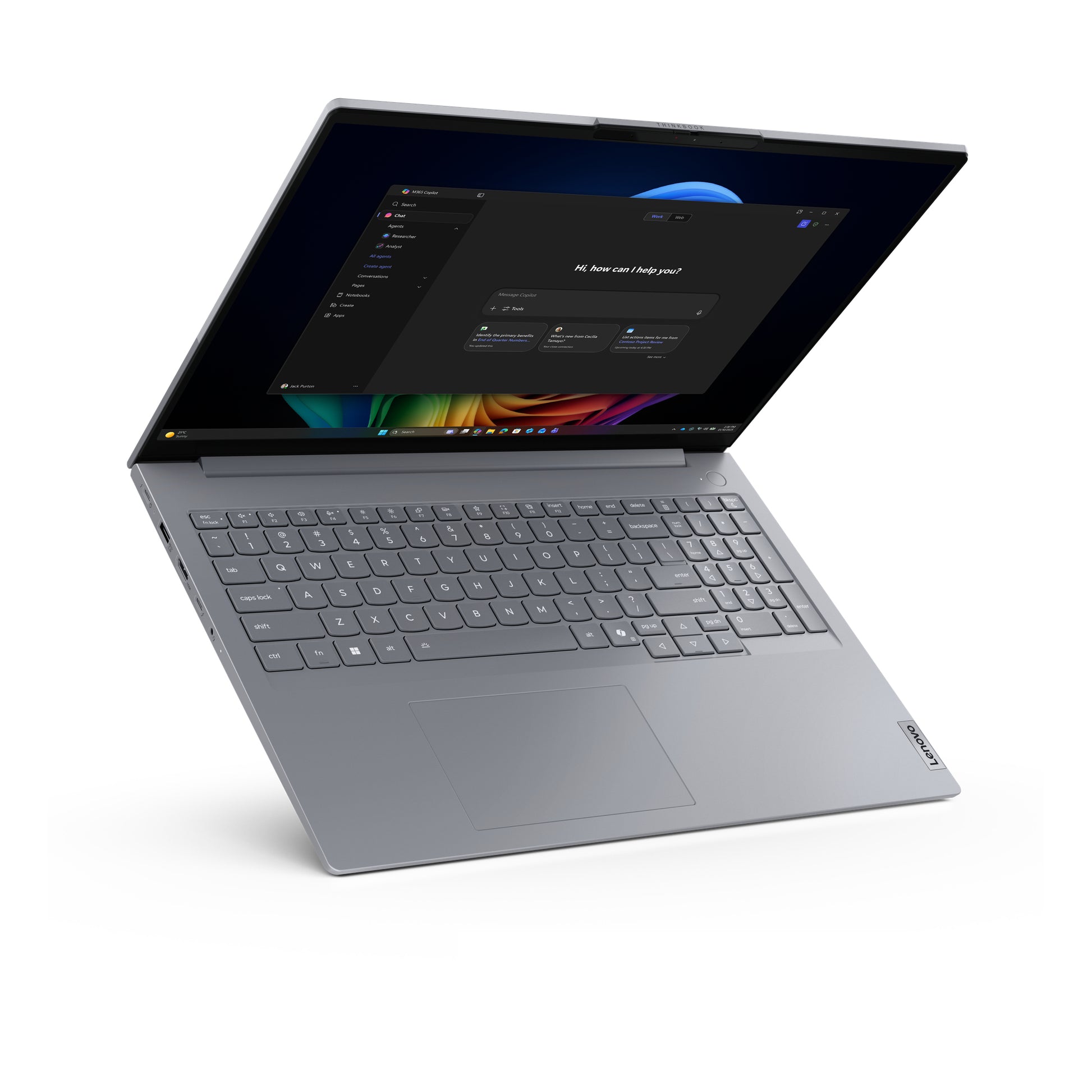 Lenovo ThinkBook 16 G9 – 16" WUXGA, Core Ultra 5 325, 32 GB, 512 GB SSD, Win 11 Pro