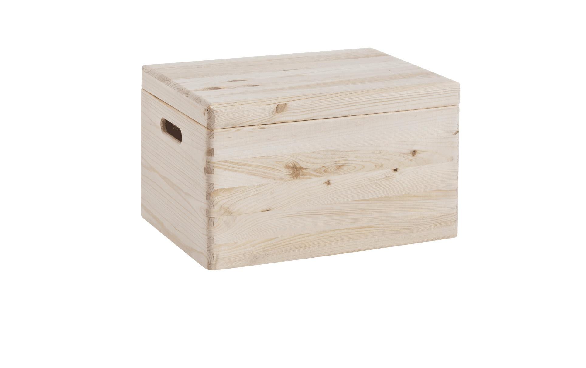 Zeller Present Aufbewahrungsbox (mit Deckel) – Holz – Natur – 400 × 230 × 300 mm