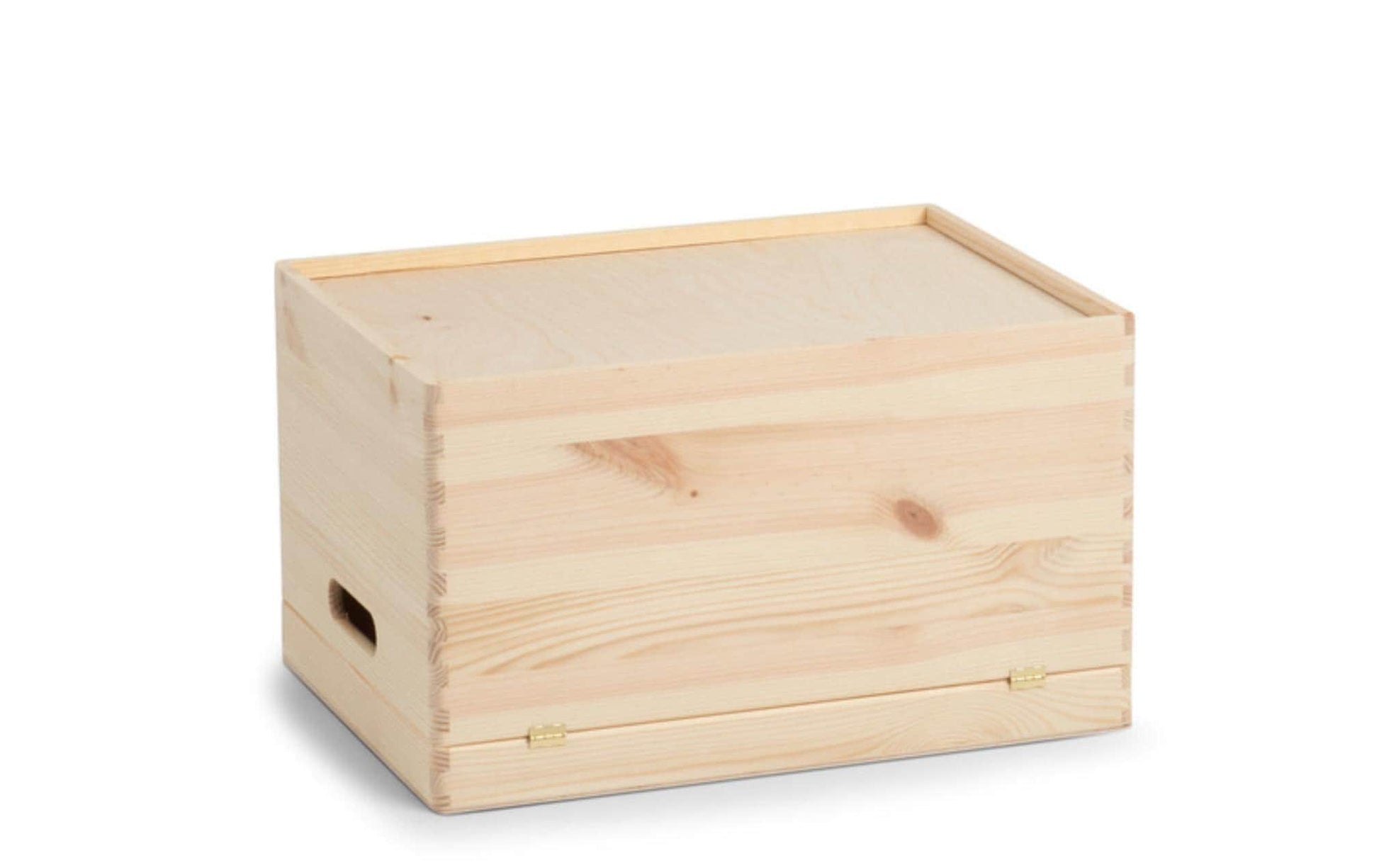 Zeller Present Aufbewahrungsbox (mit Deckel) – Holz – Natur – 400 × 230 × 300 mm