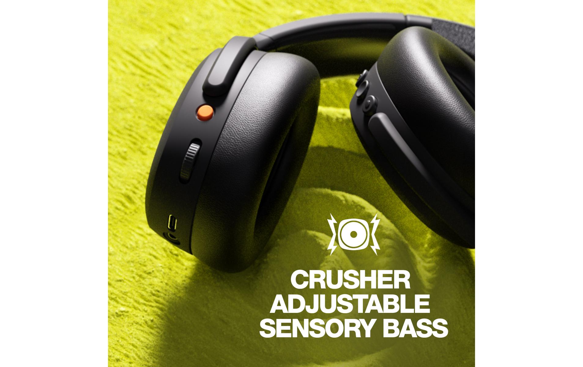 Skullcandy Crusher ANC 2 – Over-Ear Headset – Bluetooth 5.2, ANC, USB-C – Grau – bis 50 h