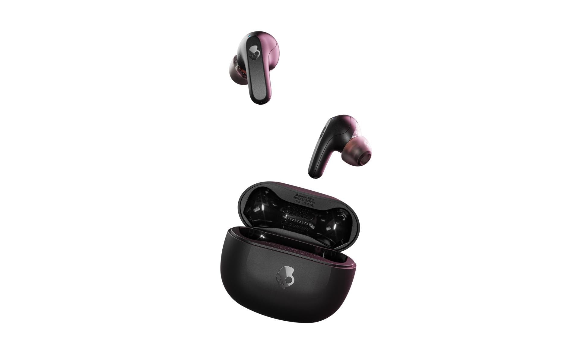 Skullcandy Rail – True Wireless In-Ear Kopfhörer – Bluetooth 5.2, IP55, mit Mikrofon – Schwarz, bis 42 h