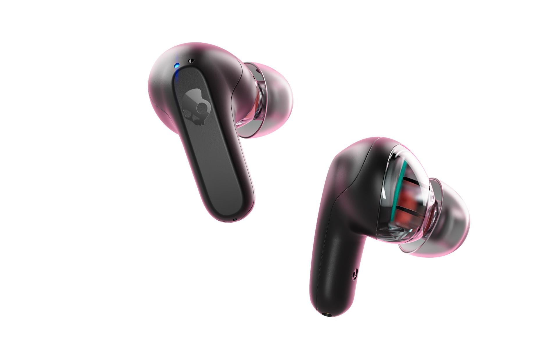 Skullcandy Rail – True Wireless In-Ear Kopfhörer – Bluetooth 5.2, IP55, mit Mikrofon – Schwarz, bis 42 h