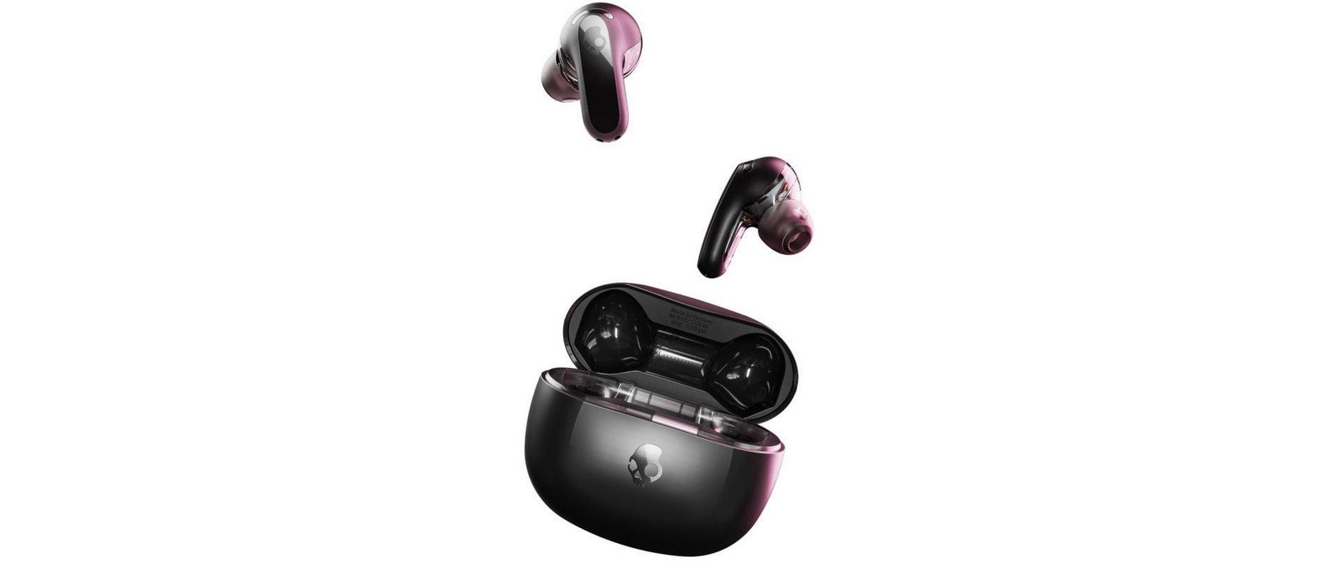 Skullcandy Rail ANC – True Wireless In-Ear Kopfhörer – Bluetooth, ANC, IPX4, USB-C – Schwarz, für Amazon Alexa