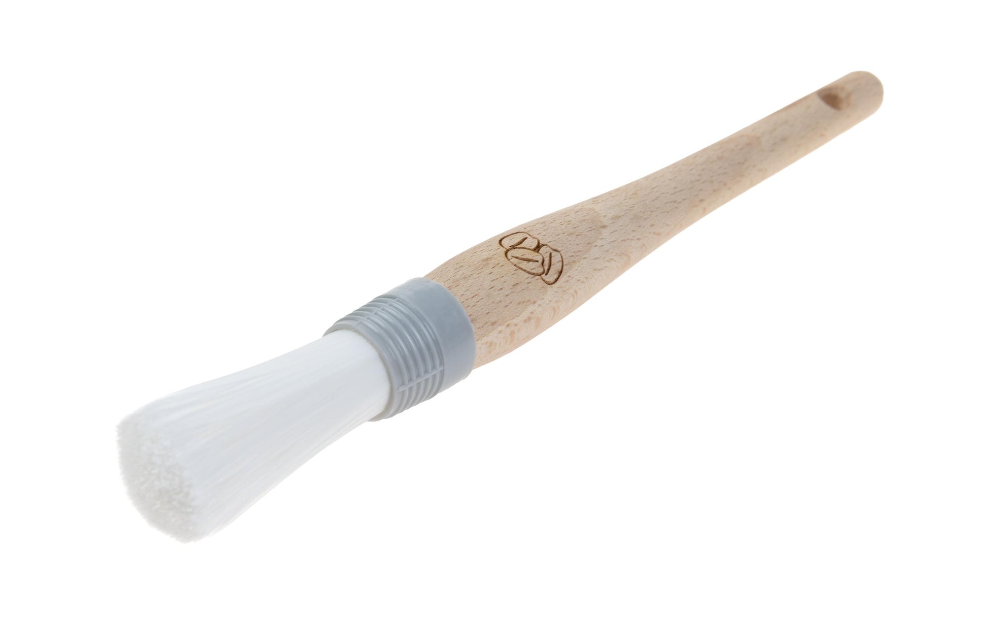 Three beans Reinigungspinsel – 21 cm, Holz, Braun
