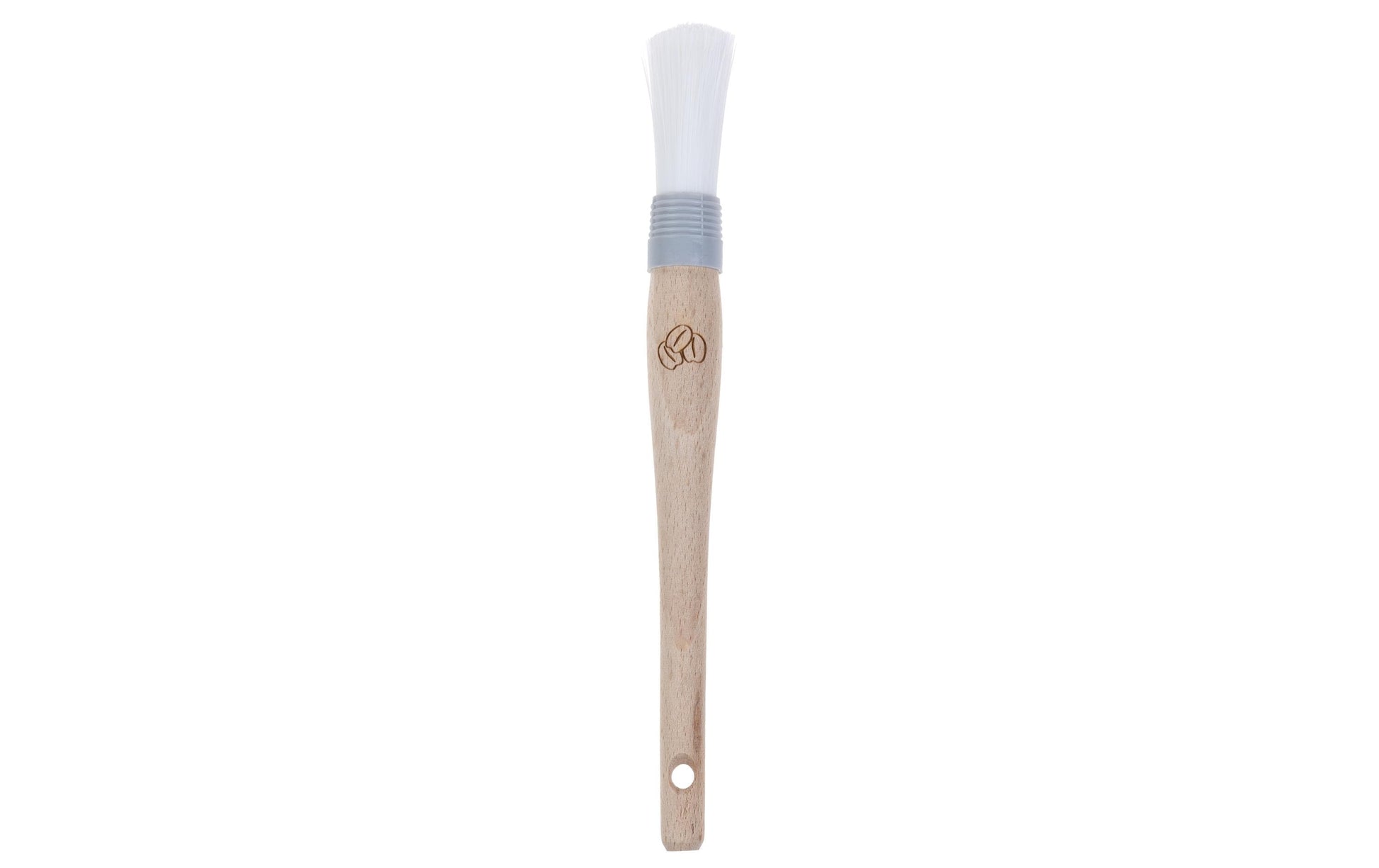 Three beans Reinigungspinsel – 21 cm, Holz, Braun