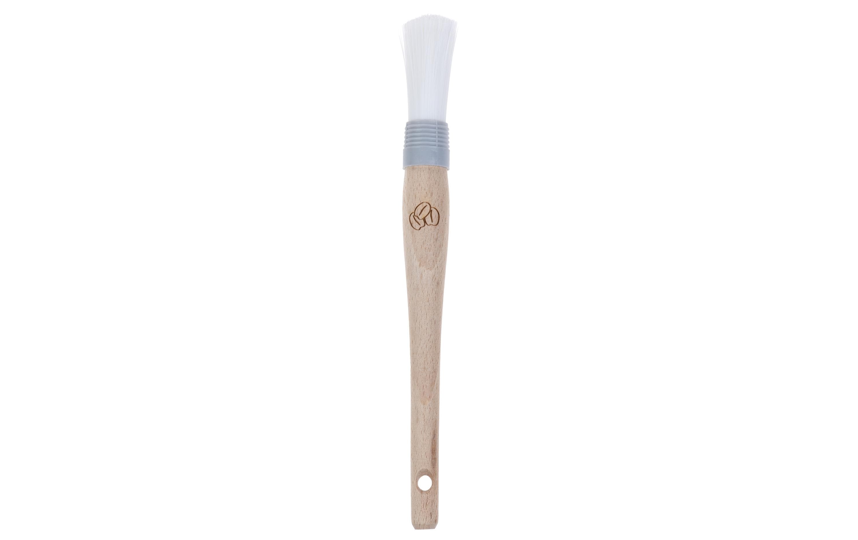 Three beans Reinigungspinsel – 21 cm, Holz, Braun