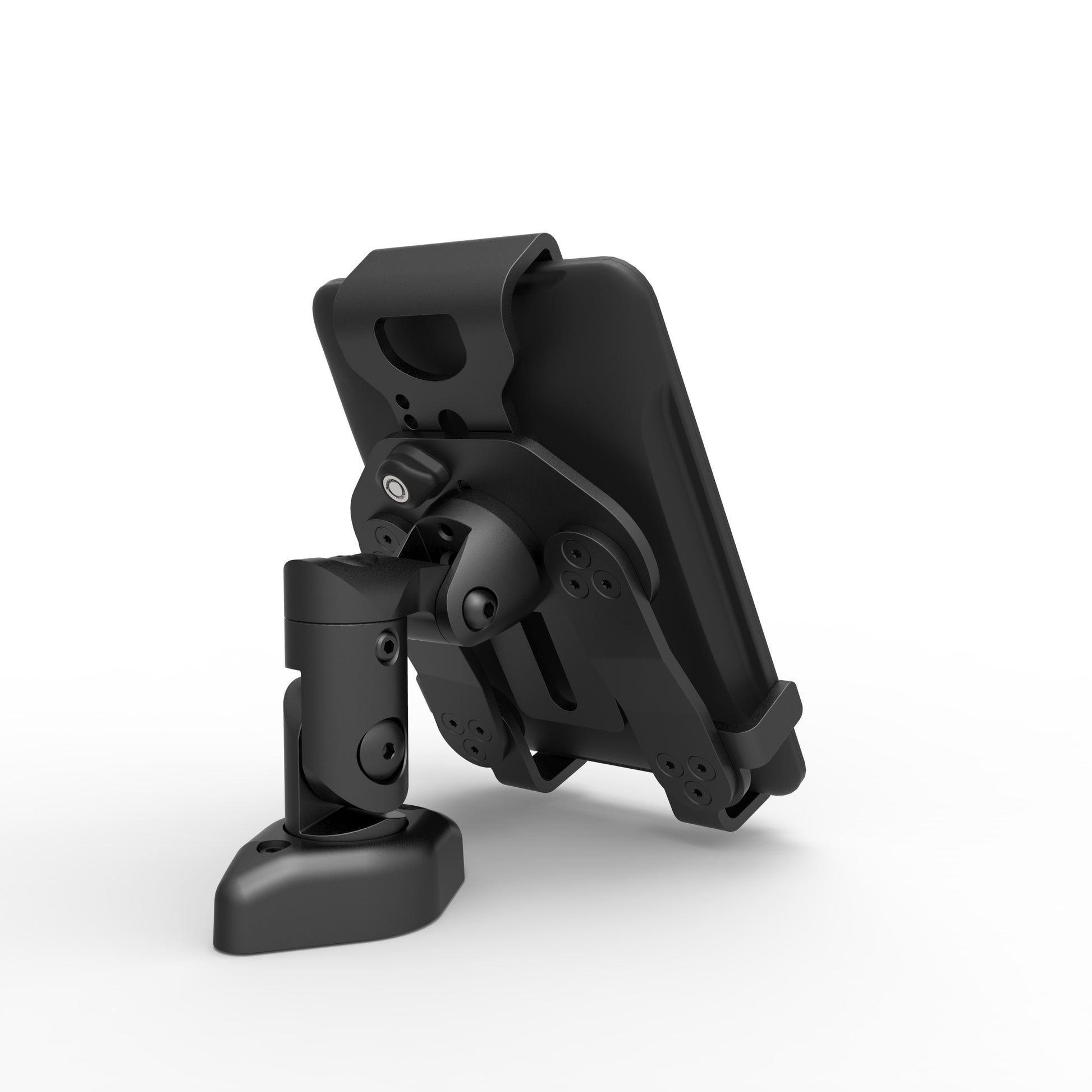 Compulocks Tablet-Wandhalterung – für Tablets und Smartphones, 360° drehbar – Schwarz