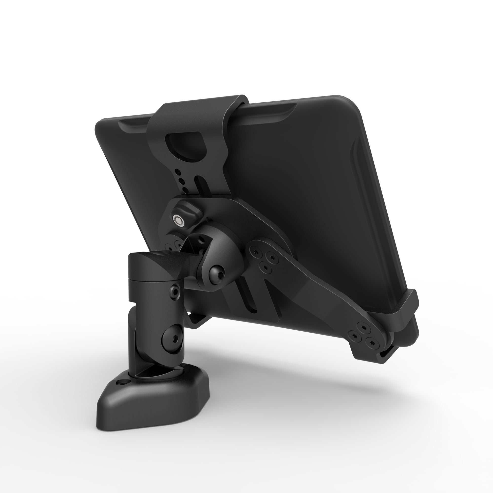 Compulocks Tablet-Wandhalterung – für Tablets und Smartphones, 360° drehbar – Schwarz