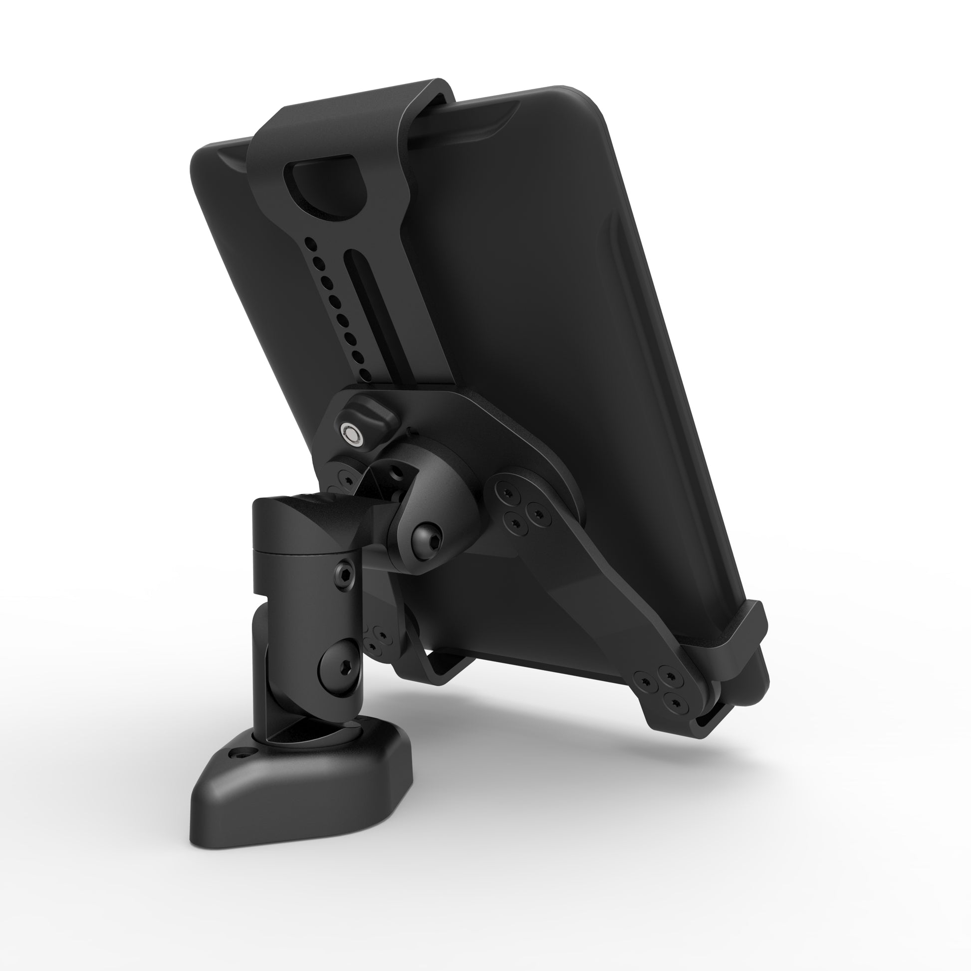 Compulocks Tablet-Wandhalterung – für Tablets und Smartphones, 360° drehbar – Schwarz