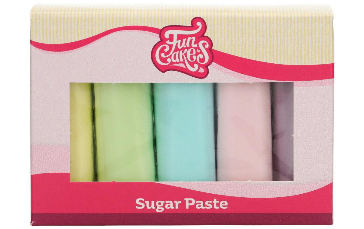 FunCakes Fondant Pastellfarben – glutenfrei – 500 g