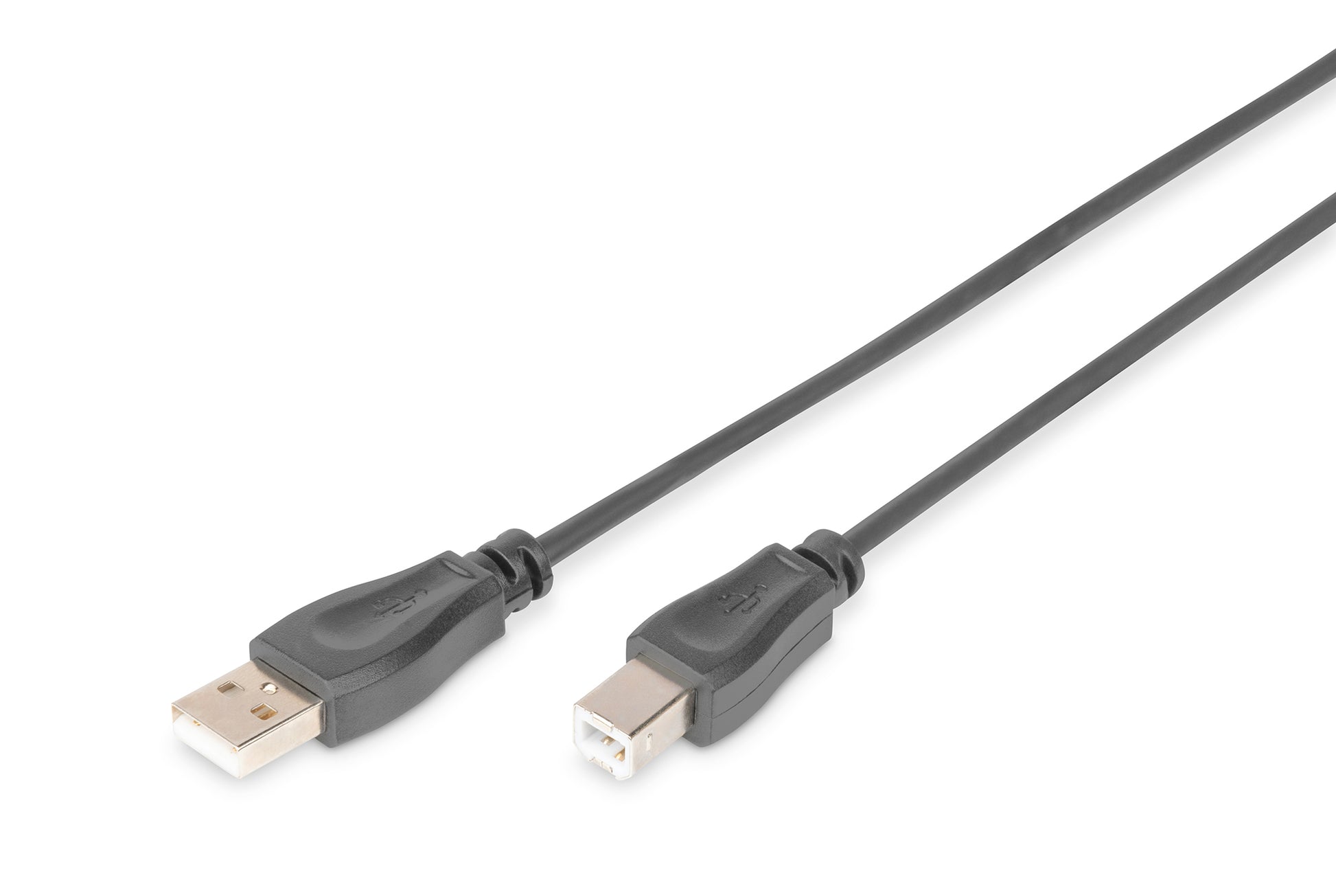 Digitus USB-Kabel, USB-A zu USB-B, 0,5 m, USB 2.0