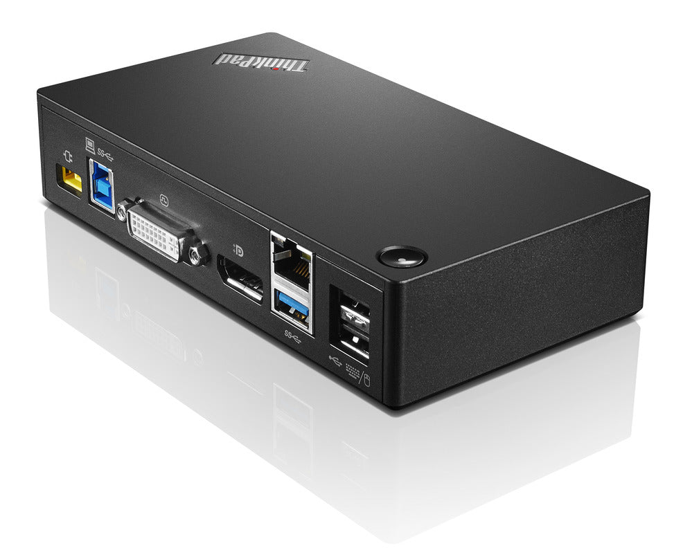 Lenovo ThinkPad USB 3.0 Pro SA Dockingstation – USB-A, 1× DP, 1× DVI, GbE, 3,5 mm Audio, für Windows
