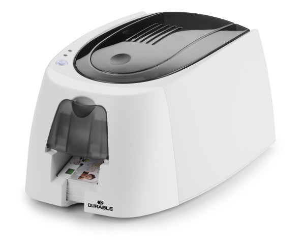 Durable Duracard ID 300 – Kartendrucker, Thermotransfer, 260 × 300 dpi, für PVC-Karten 85,6 × 53,98 mm, USB