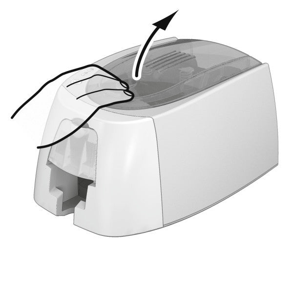 Durable Duracard ID 300 – Kartendrucker, Thermotransfer, 260 × 300 dpi, für PVC-Karten, USB