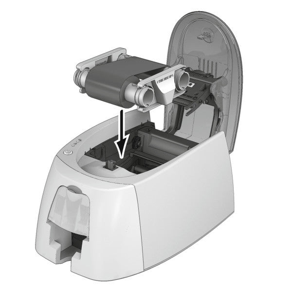 Durable Duracard ID 300 – Kartendrucker, Thermotransfer, 260 × 300 dpi, für PVC-Karten 85,6 × 53,98 mm, USB