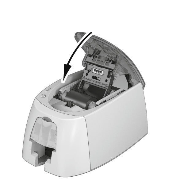 Durable Duracard ID 300 – Kartendrucker, Thermotransfer, 260 × 300 dpi, für PVC-Karten, USB