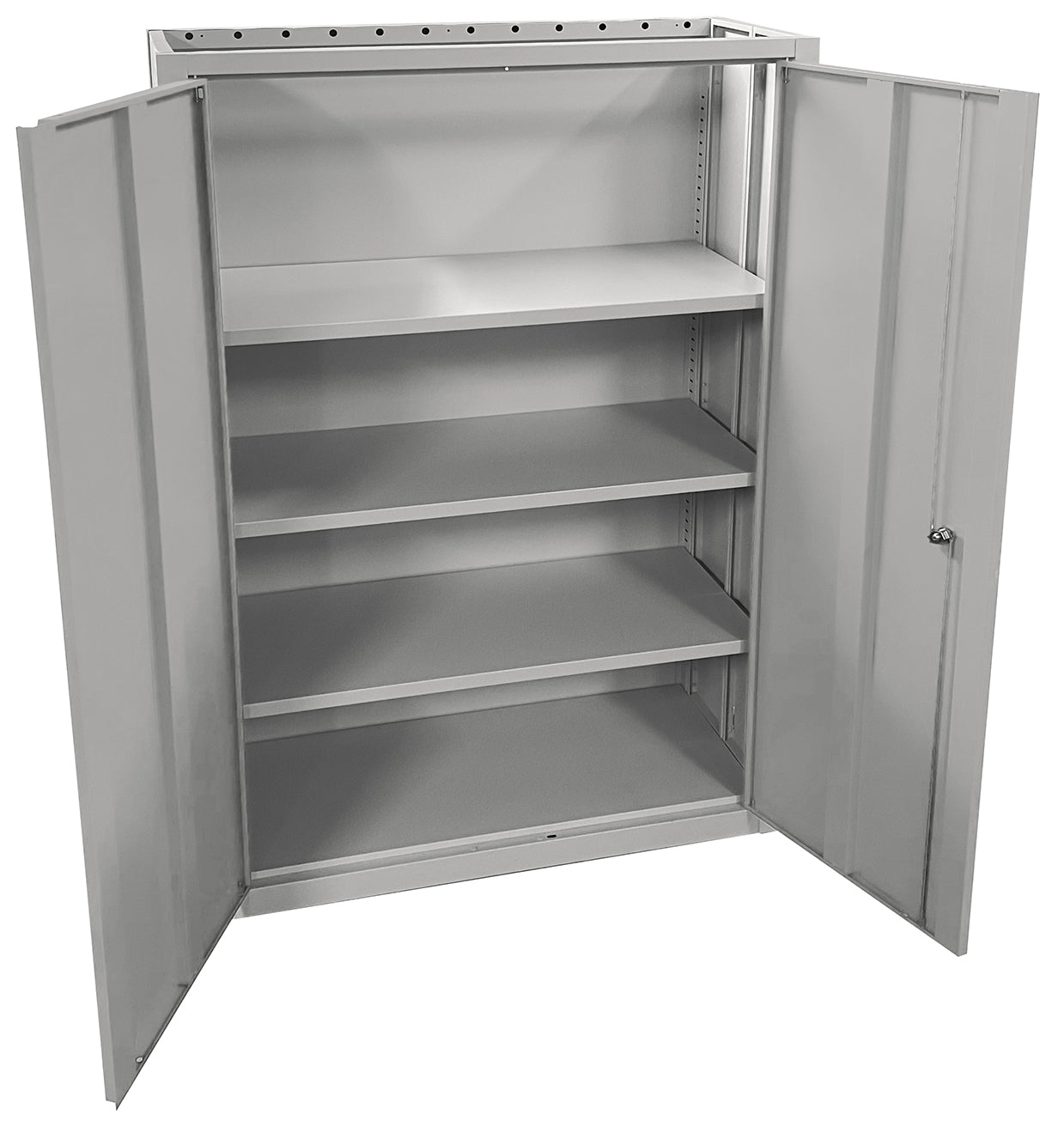 Phoenix Safe Co. SCF1491GGK – Aktenschrank, 3 Regale, abschliessbar, Stahl, 915 × 370 × 1400 mm, Grau