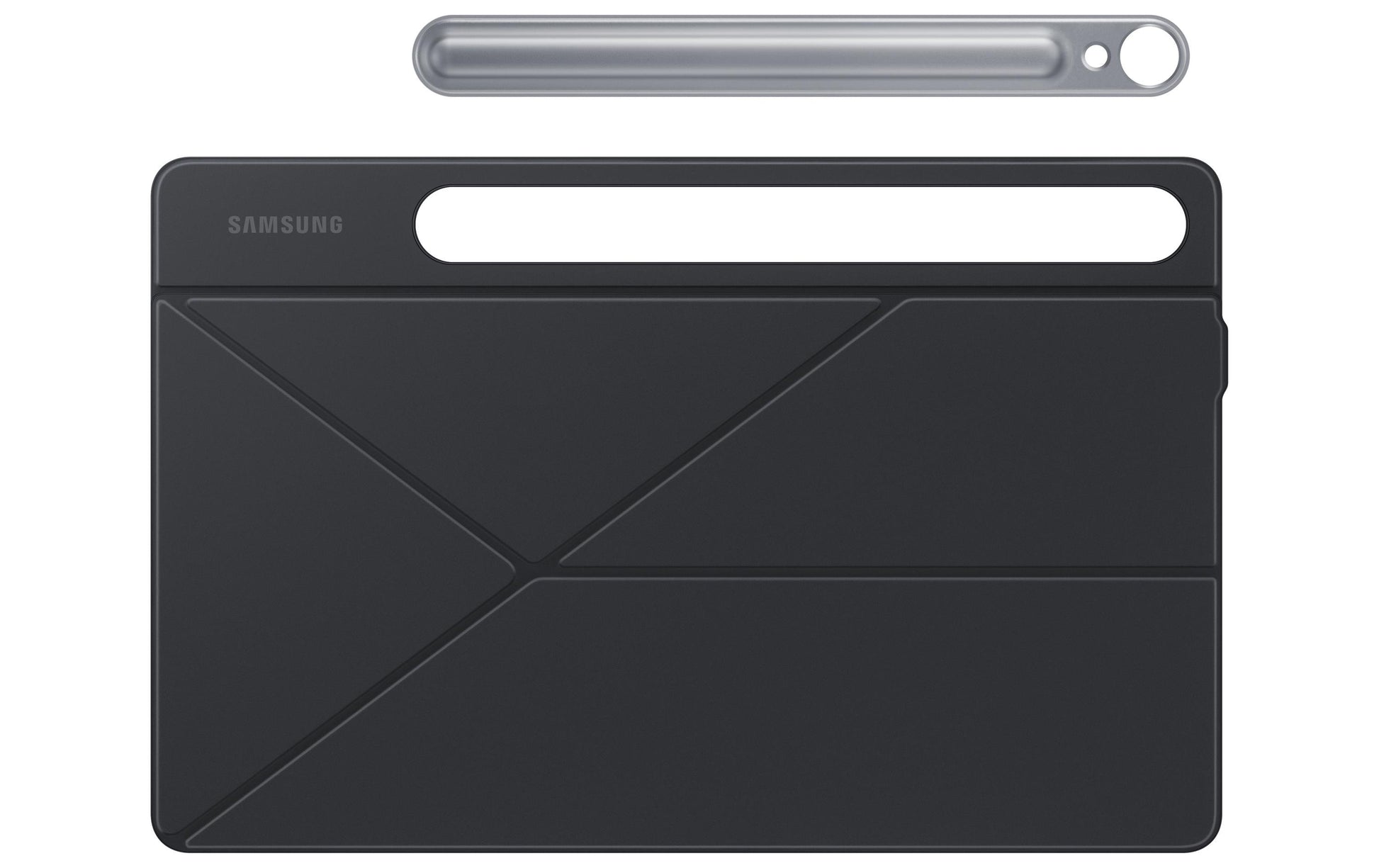 Samsung Smart Book Cover Notebook-Schutzhülle – für Tablets bis 11", Stoßschutz, Kunststoff, Schwarz
