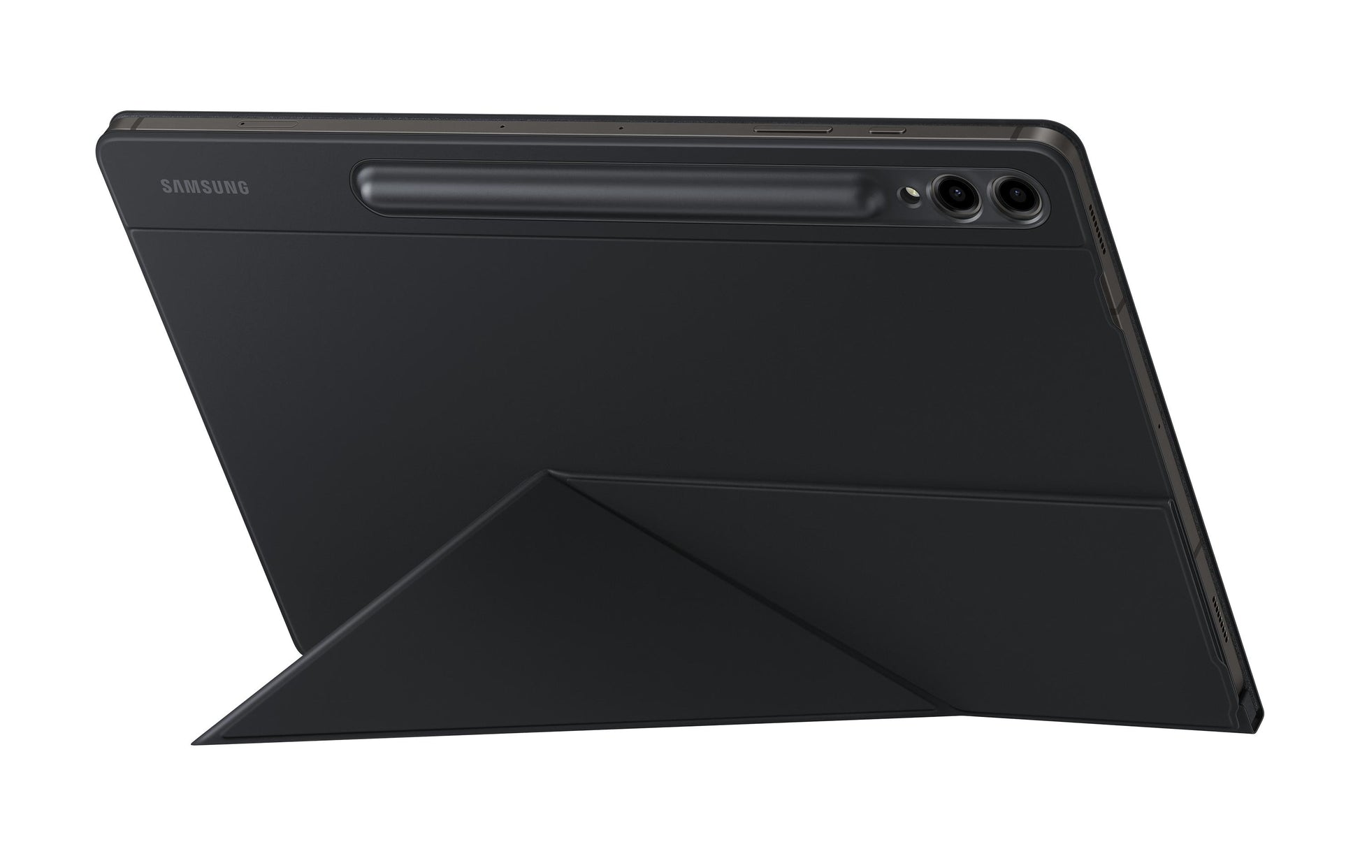 Samsung Smart Book Cover Tab S9 FE+ Notebook-Schutzhülle – für Galaxy Tab S9+, 12,4", Stoßschutz, Schwarz