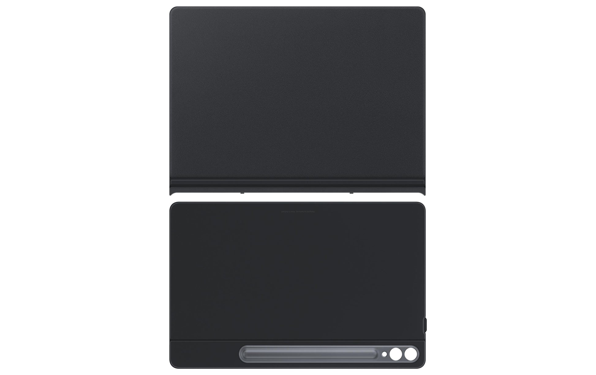 Samsung Smart Book Cover Tab S9 FE+ Notebook-Schutzhülle – für Galaxy Tab S9+, 12,4", Stoßschutz, Schwarz