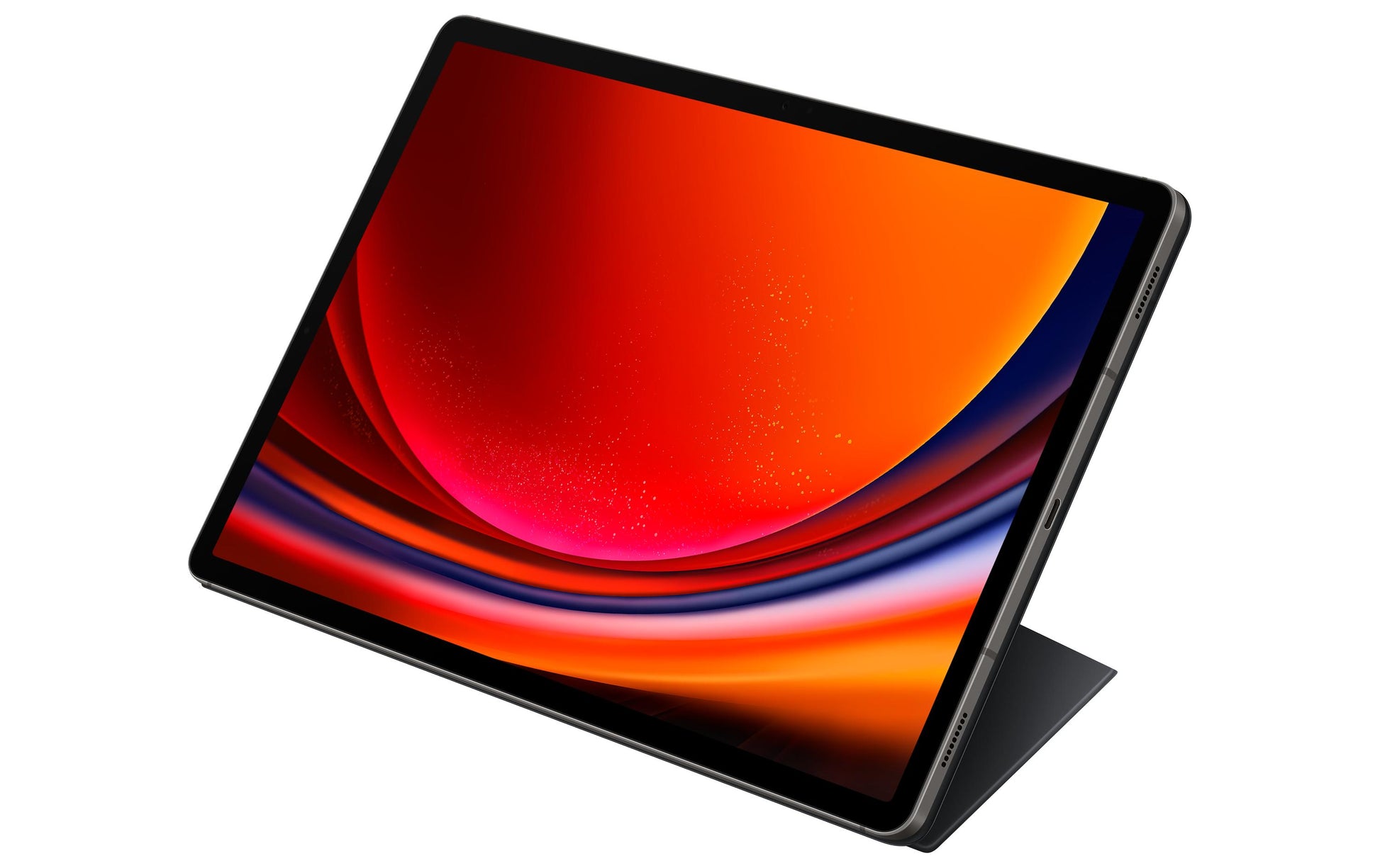 Samsung Smart Book Cover Tab S9 FE+ Notebook-Schutzhülle – für Galaxy Tab S9+, 12,4", Stoßschutz, Schwarz