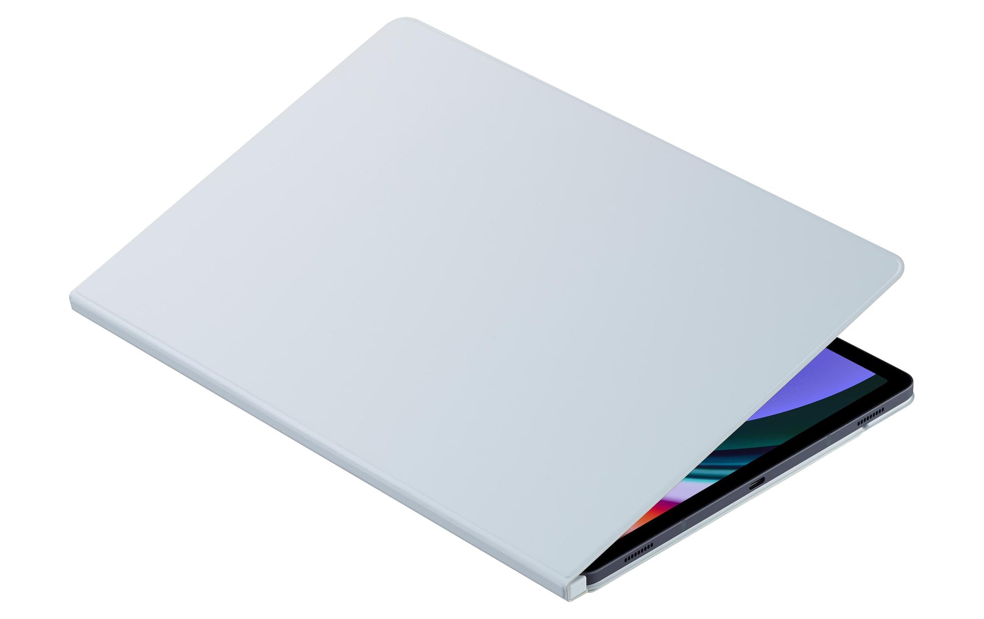 Samsung Smart Book Cover Notebook-Schutzhülle – für Galaxy Tab S9+, 12,4", Kunststoff, Weiss