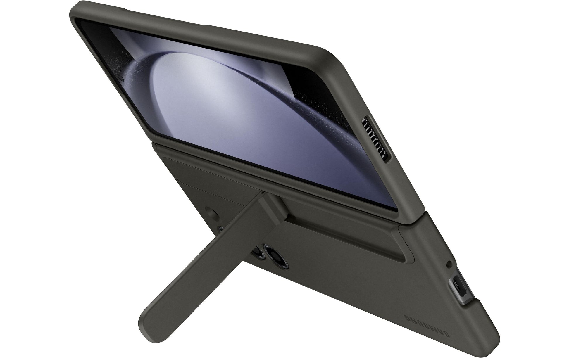 Samsung Backcover – für Samsung Galaxy Z Fold5 – Graphit – mit Kordel