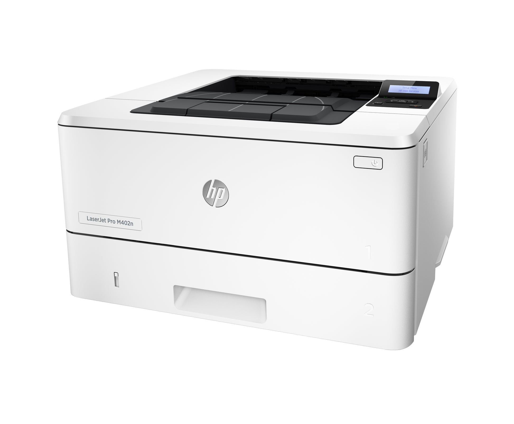 HP LaserJet Pro M402n – Schwarz-Weiss, A4, LAN, USB, 38 Seiten pro Minute, AirPrint, Mopria