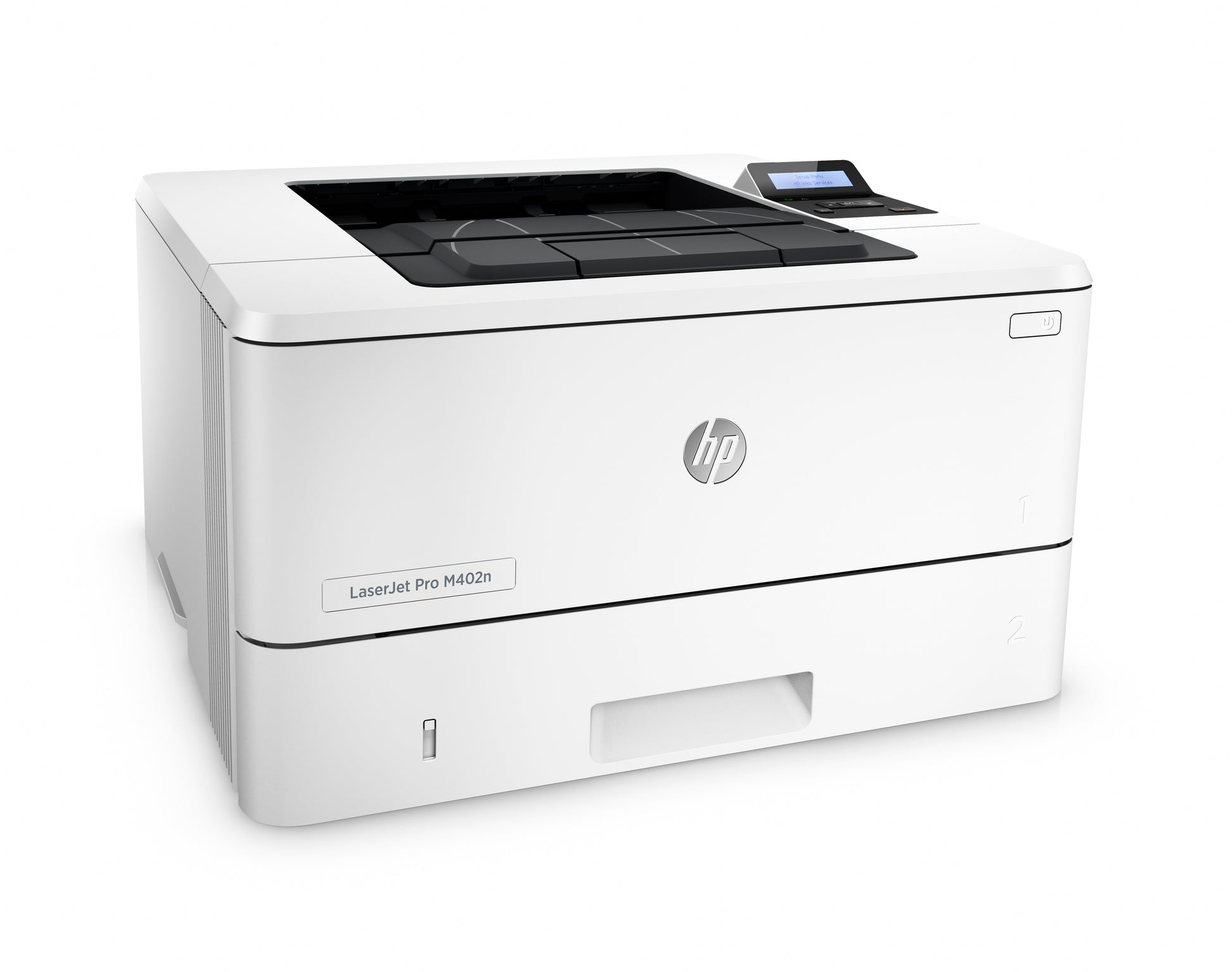 HP LaserJet Pro M402n – Schwarz-Weiss, A4, LAN, USB, 38 Seiten pro Minute, AirPrint, Mopria
