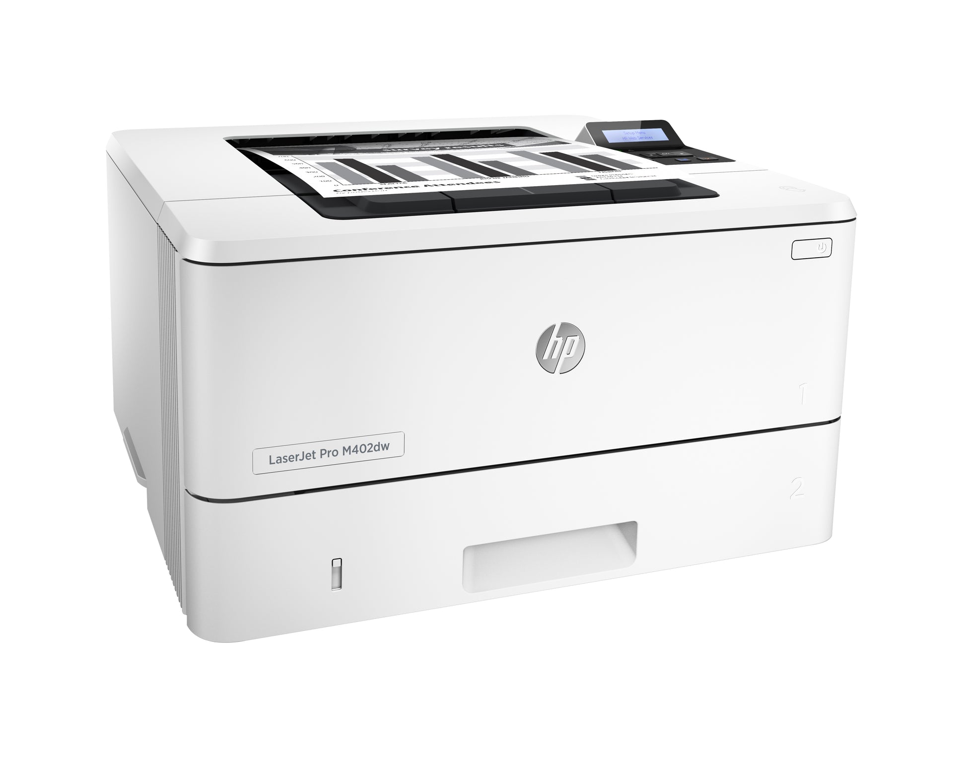 HP LaserJet Pro M402dw – Schwarz-Weiss, A4, Duplex, WLAN, LAN, USB, 40 Seiten pro Minute, AirPrint, Mopria