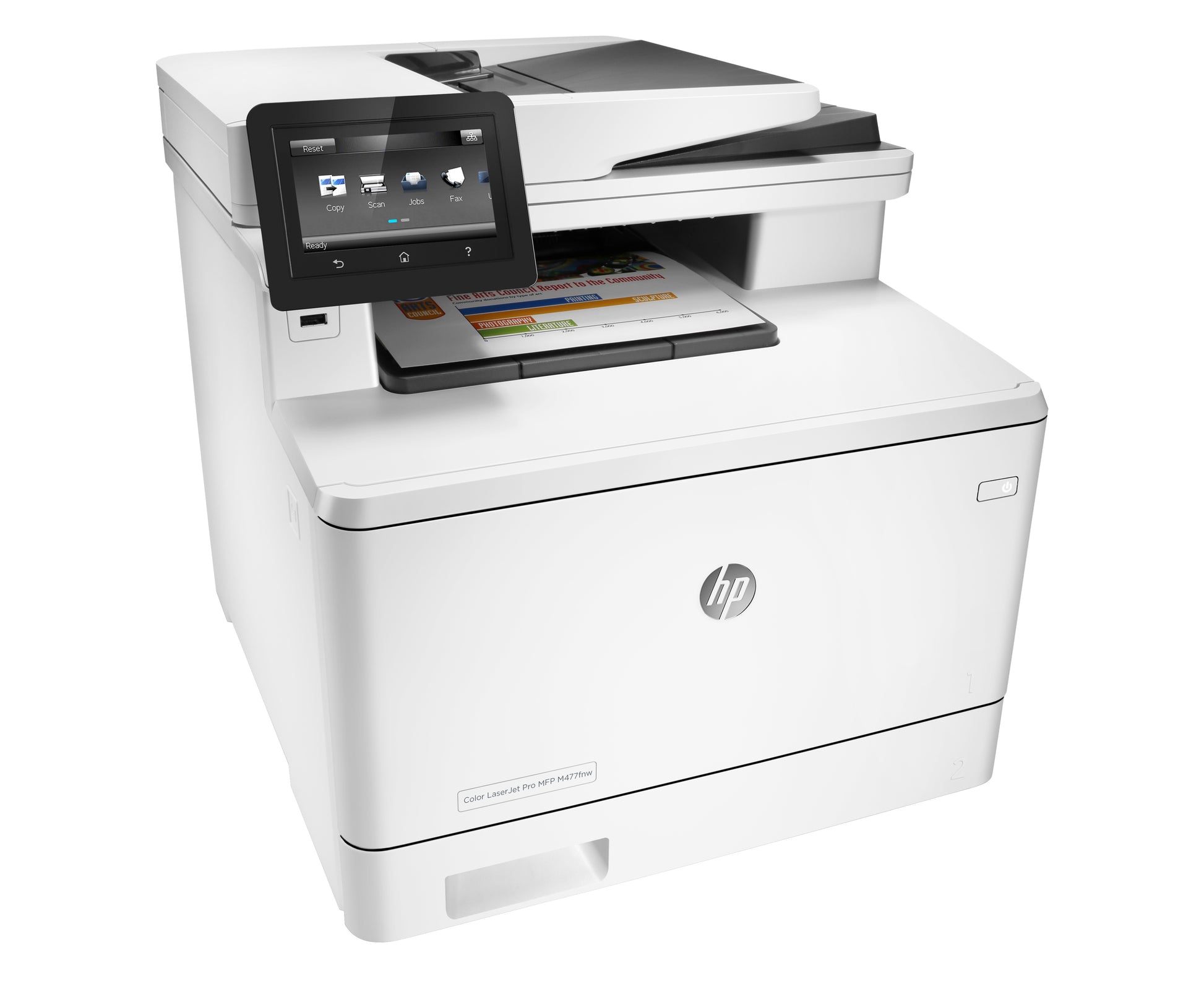HP Color LaserJet Pro M477fnw – Farblaser-Multifunktionsdrucker, A4, 4-in-1, ADF, WLAN/LAN, AirPrint