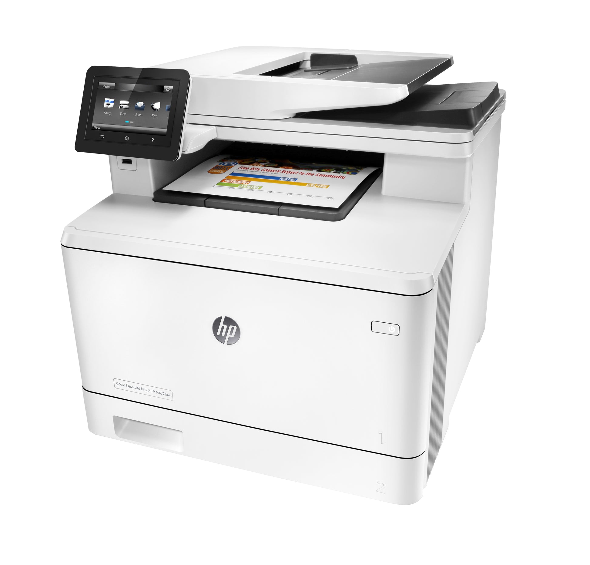HP Color LaserJet Pro M477fnw – Farblaser-Multifunktionsdrucker, A4, 4-in-1, ADF, WLAN/LAN, AirPrint