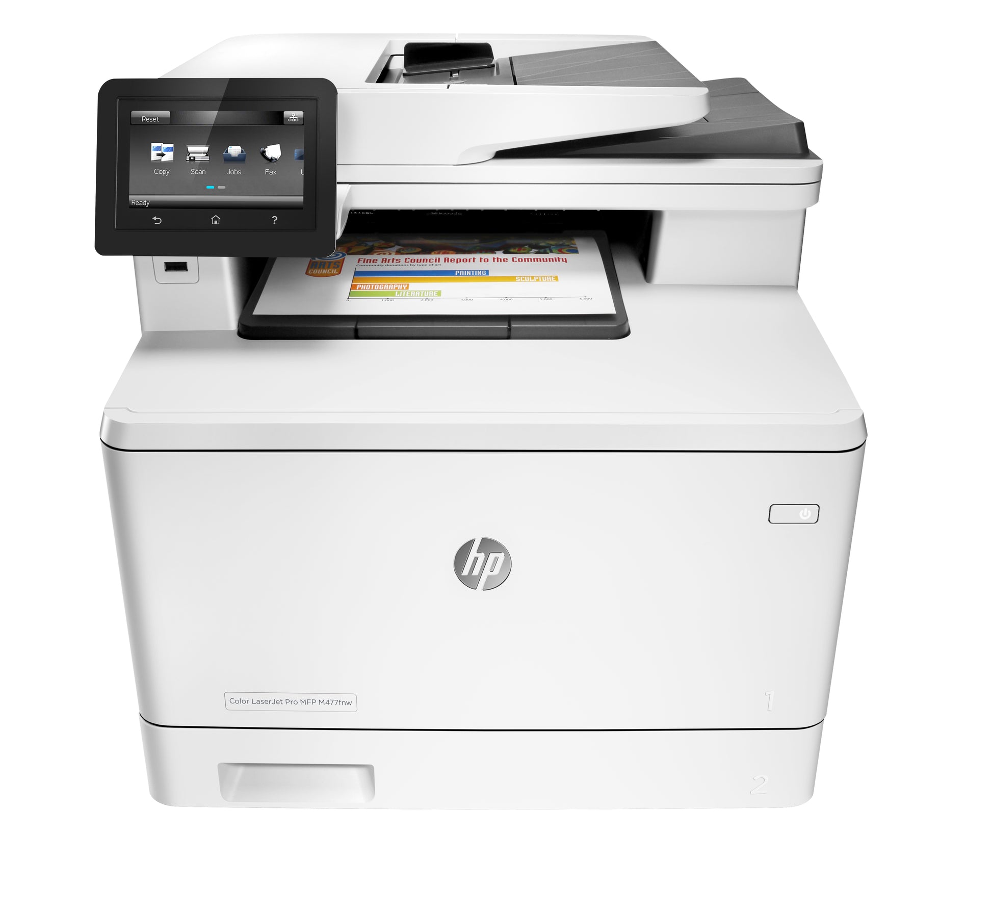 HP Color LaserJet Pro M477fnw – Farblaser-Multifunktionsdrucker, A4, 4-in-1, ADF, WLAN/LAN, AirPrint