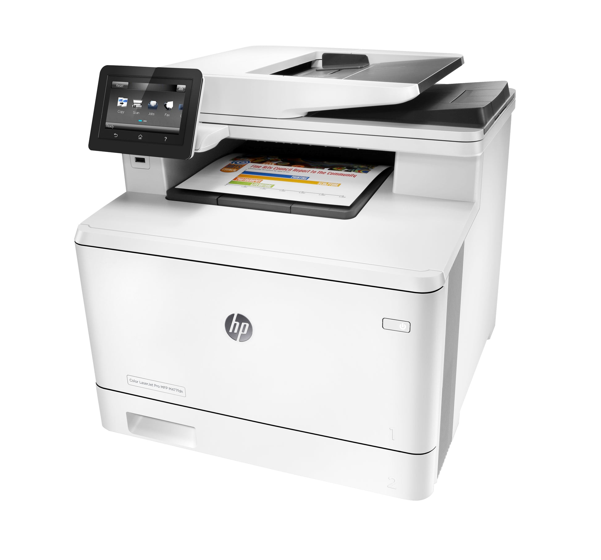 HP COLOR LASERJET MFP M477FDN – Farblaser-Multifunktionsdrucker, A4, 4-in-1, Duplex, ADF, LAN, AirPrint