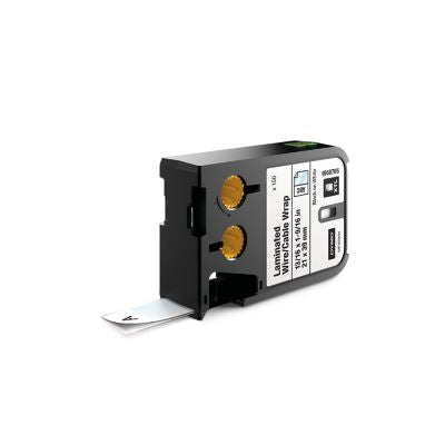 DYMO Schriftband – 21 mm × 0.0 m, weiss, schwarz, Original XTL