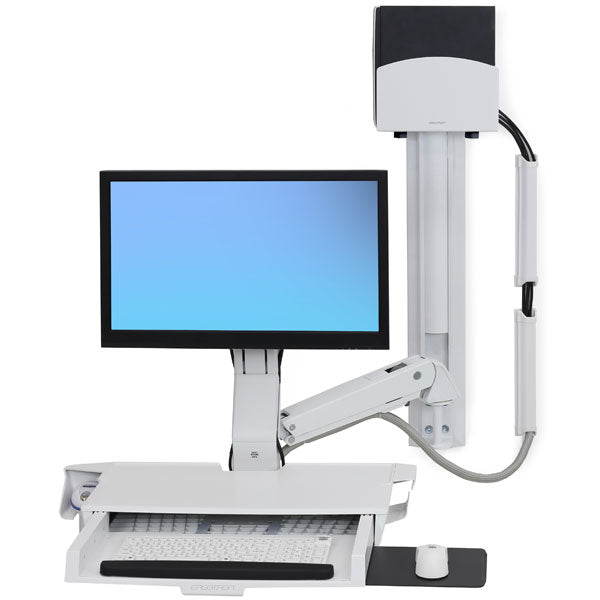 Ergotron StyleView – Monitor-Wandhalterung – bis 24" – VESA 75×75/100×100 mm – bis 14,5 kg/Monitor