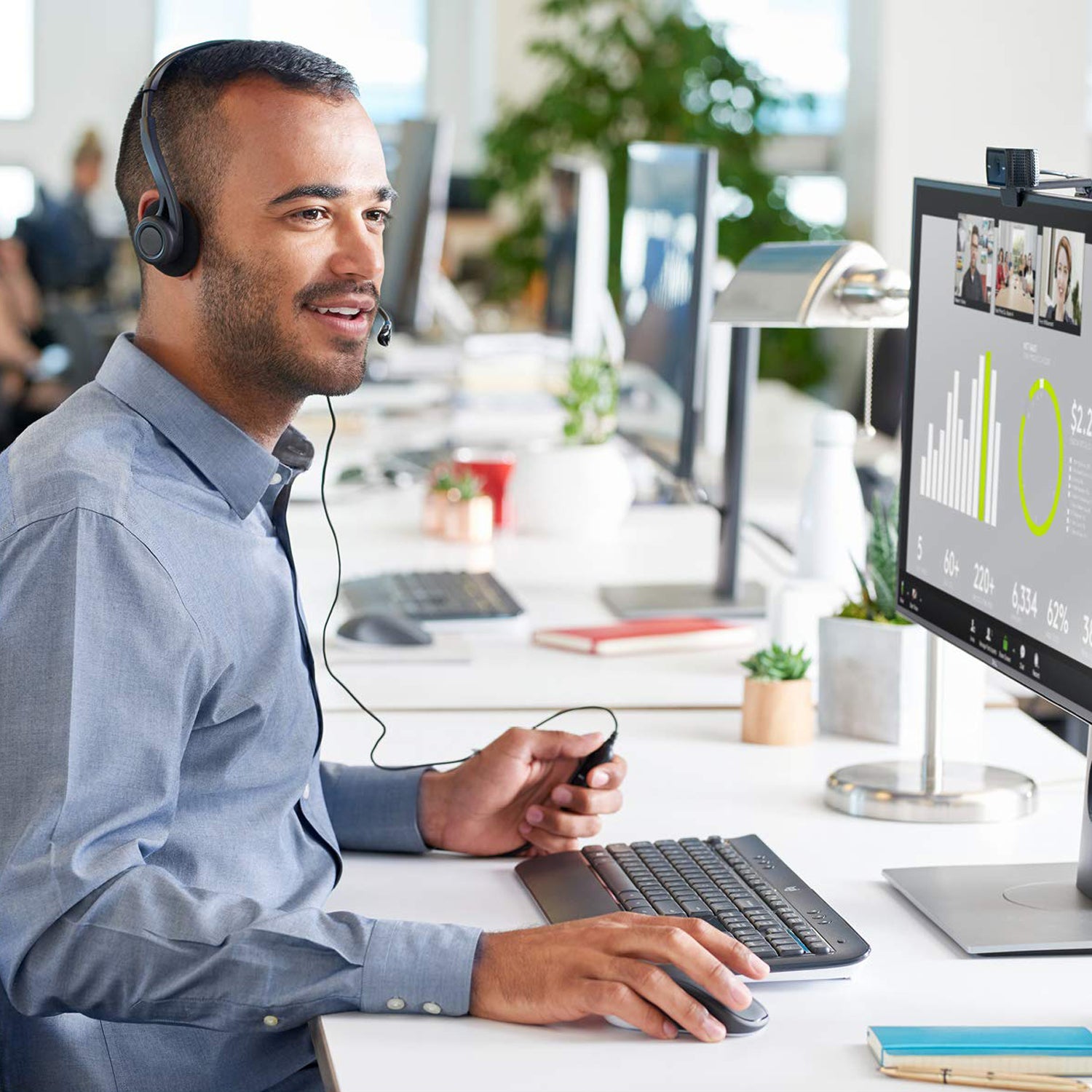 Logitech C920 – Webcam – Full HD (1920 × 1080), 30 fps, 78°, Autofokus, USB