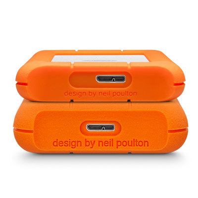LaCie Robustes Mini-Speichergerät – 2 TB, USB 3.2 Gen 1 (Micro-USB B), schockresistent, wasserfest
