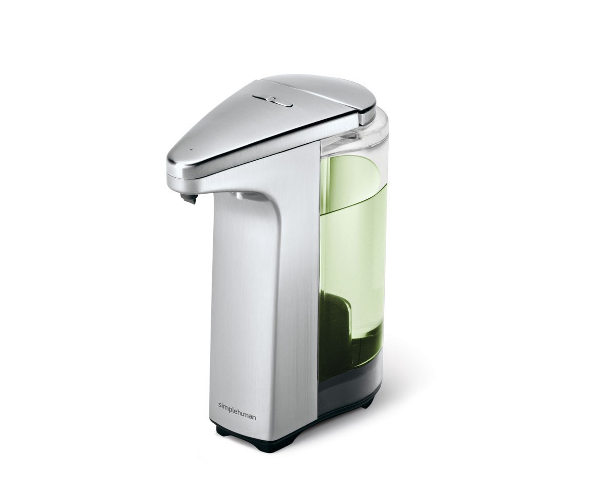 simplehuman ST1023 Seifenspender – Stahl, Silber, 237 ml
