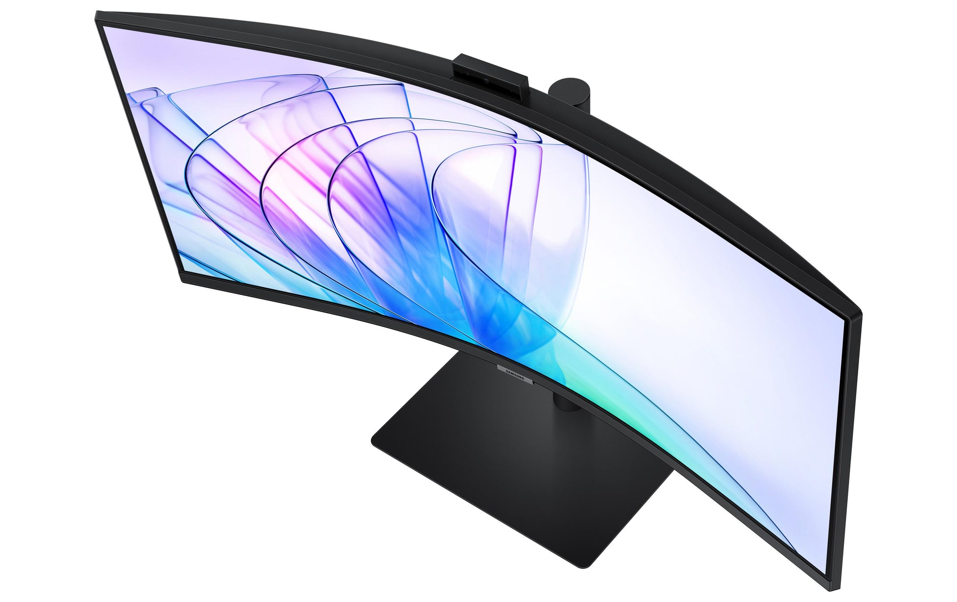 Samsung S34C652VAU – Monitor, 34", Webcam, Integrierte Lautsprecher, USB-C, KVM, VESA 100 × 100, Schwarz