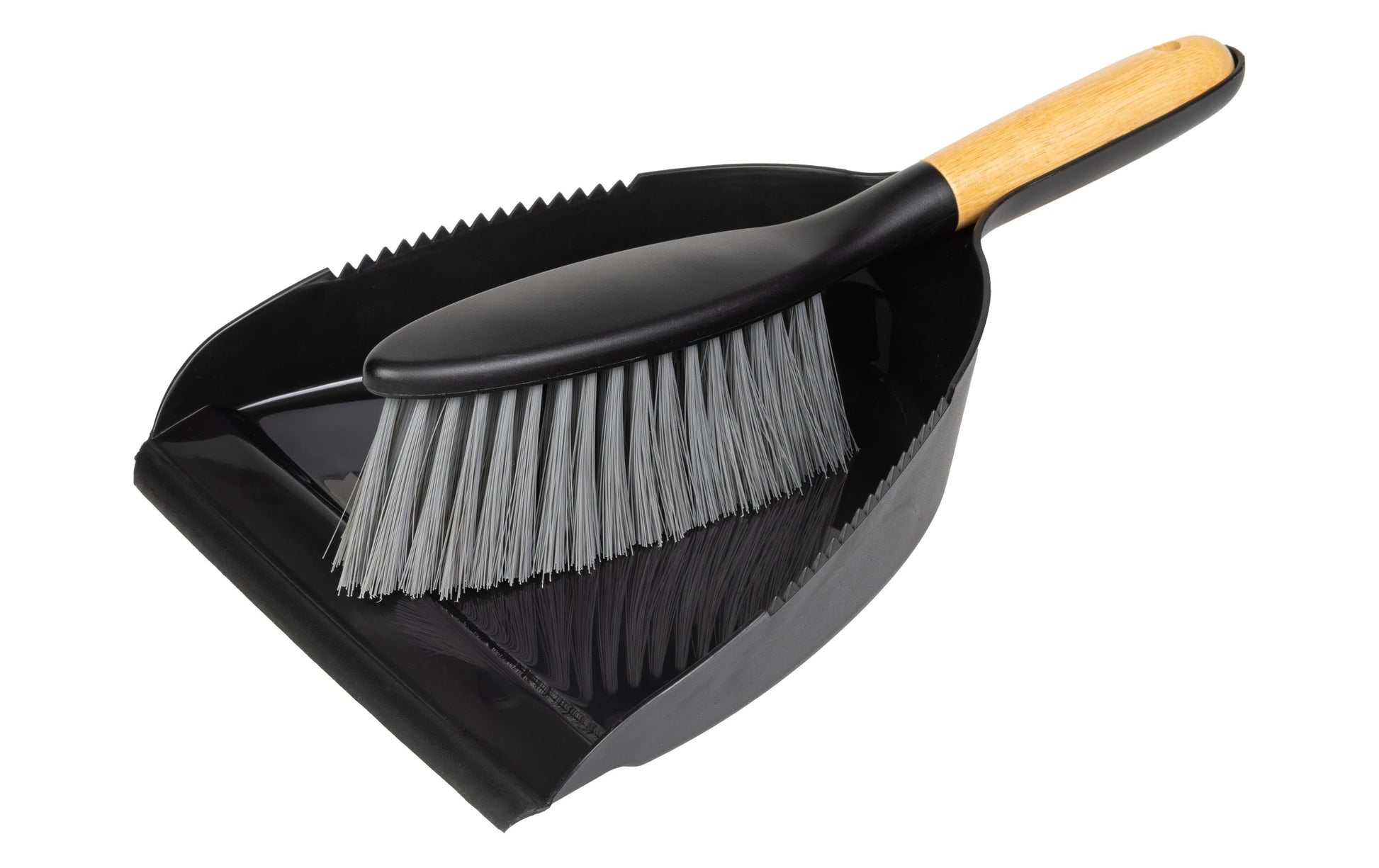 Furber. Furber Kehrgarnitur – 33,8 cm – Bambus, Polypropylen – Schwarz