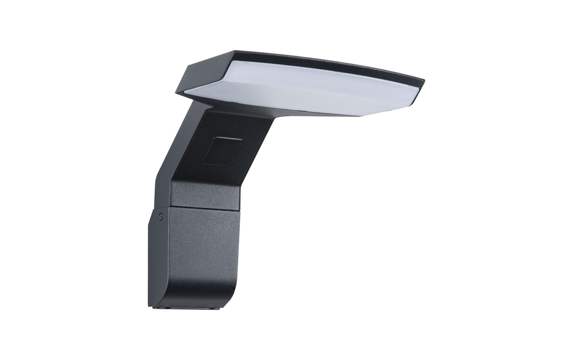 Paulmann Aussenwandleuchte – 1000 lm, 10 W – Warmweiss, 3000 K – IP44 – Netzbetrieb – Grau – Metall