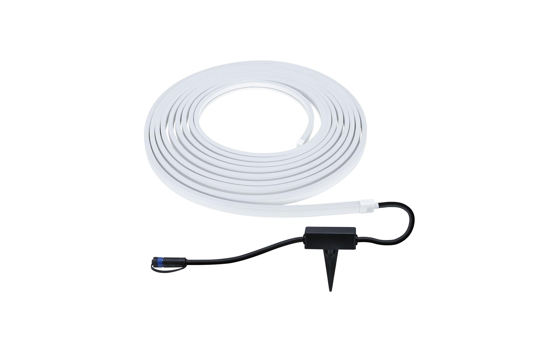 Paulmann LED-Streifen Aussen – 5200 lm, 39 W – RGBW – IP67 – Netzbetrieb, Zigbee, dimmbar – Weiss, Kunststoff