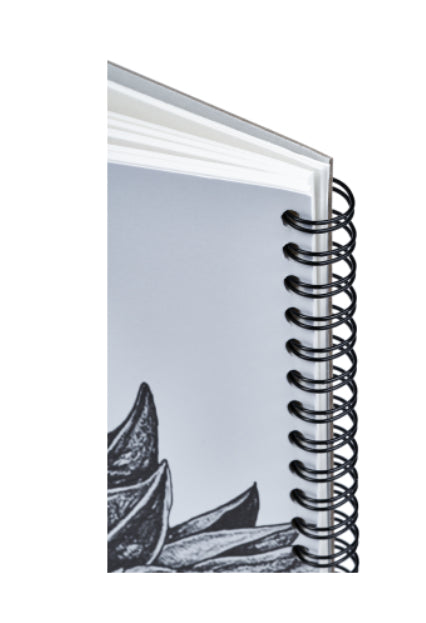 Oxford Skizzenblock – A4 – 130 g/m² – Spiralbindung – 50 Blatt, Weiss