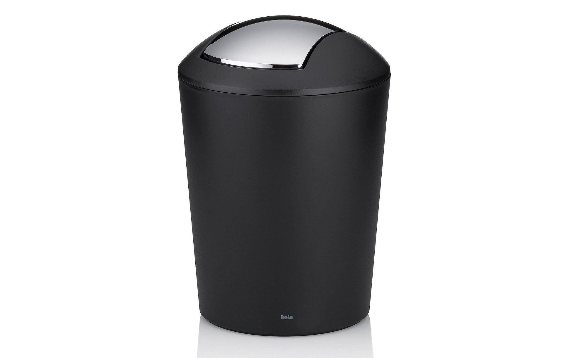 Kela Kosmetikeimer Marta – 5 l – Kunststoff, rund – schwarz