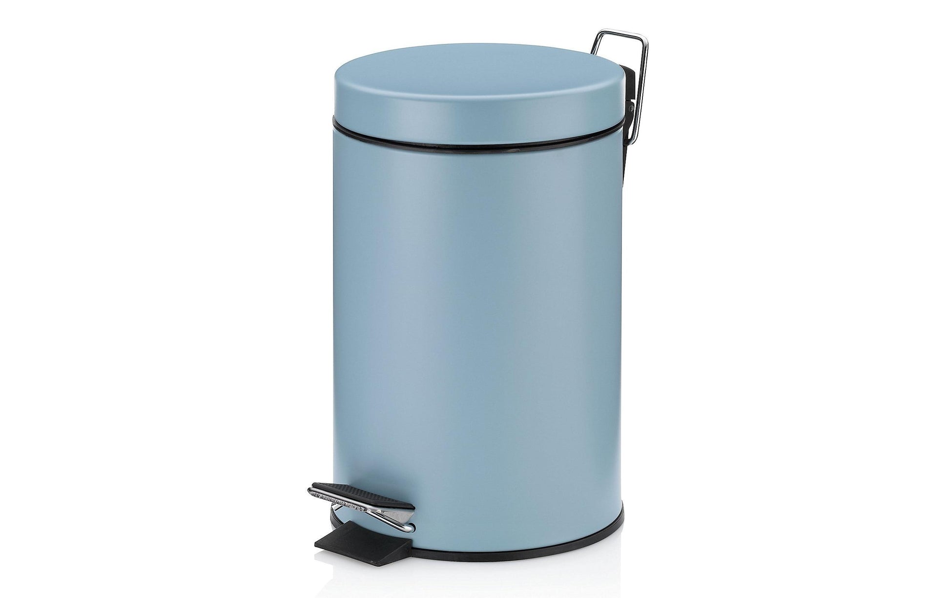Kela Kosmetikeimer – 3 l – Metall, rund – hellblau